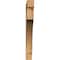 Ekena Millwork Westlake Block Smooth Bracket, Western Red Cedar, 3 1/2"W x 32"D x 32"H BKT04X32X32WTL05SWR - alternate 3